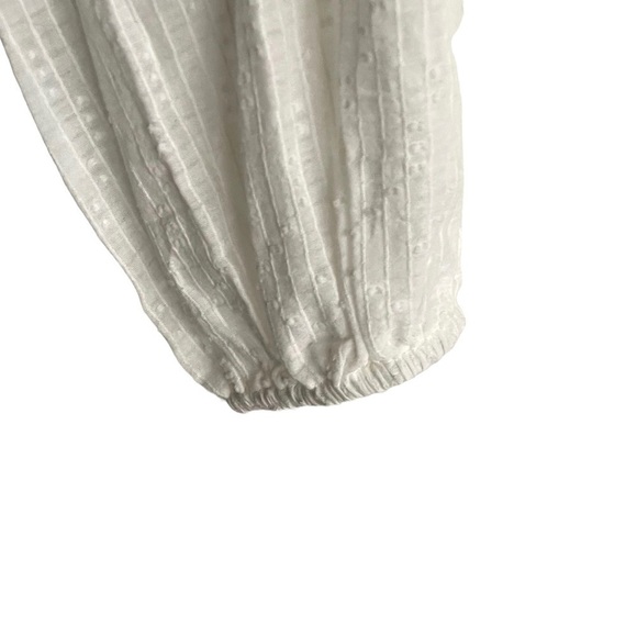 HEARTLOOM Button Front Long Sleeve Blouse
Ivory White Cream M - Picture 6 of 8